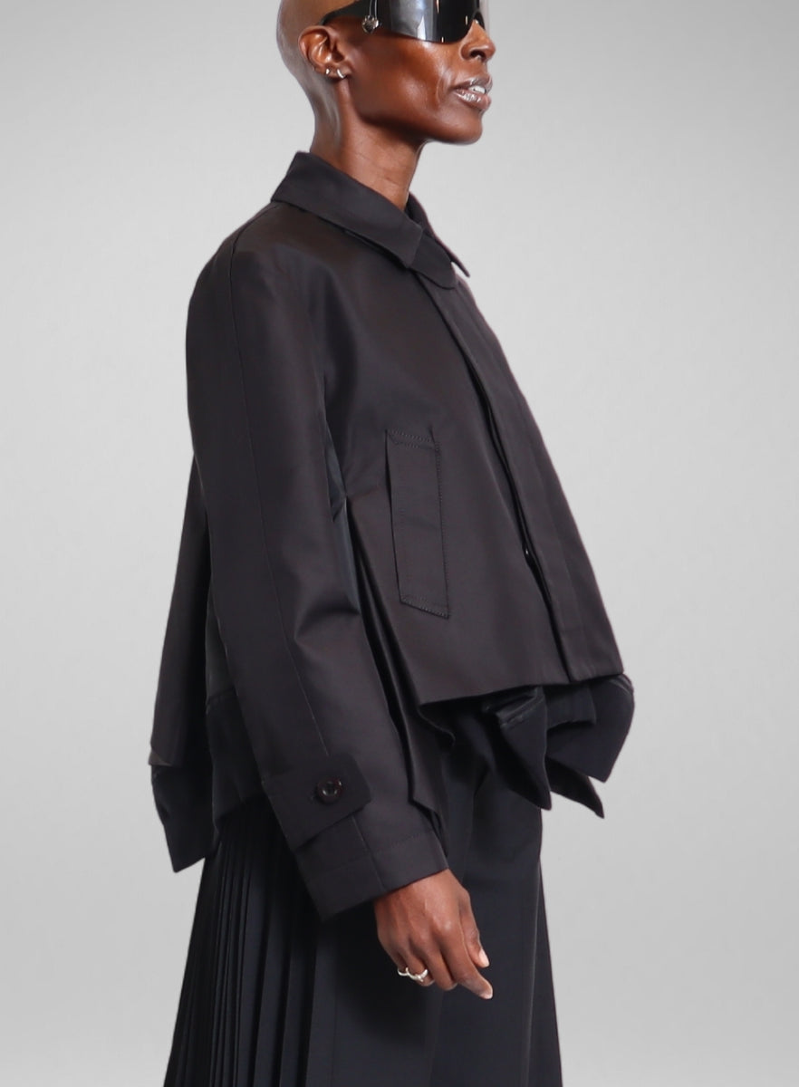 SACAI | Cotton Gabardine Nylon Twill Mix Blouson – Joan Shepp