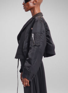 SACAI | Suiting Mix Nylon Twill Jacket