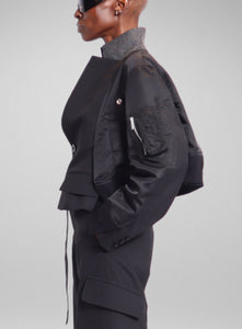 SACAI | Suiting Mix Nylon Twill Jacket