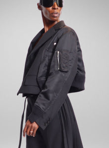 SACAI | Suiting Mix Nylon Twill Jacket