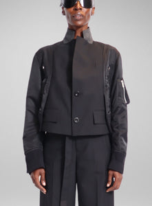 SACAI | Suiting Mix Nylon Twill Jacket