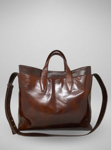 DRIES VAN NOTEN | Double Layered Leather Tote