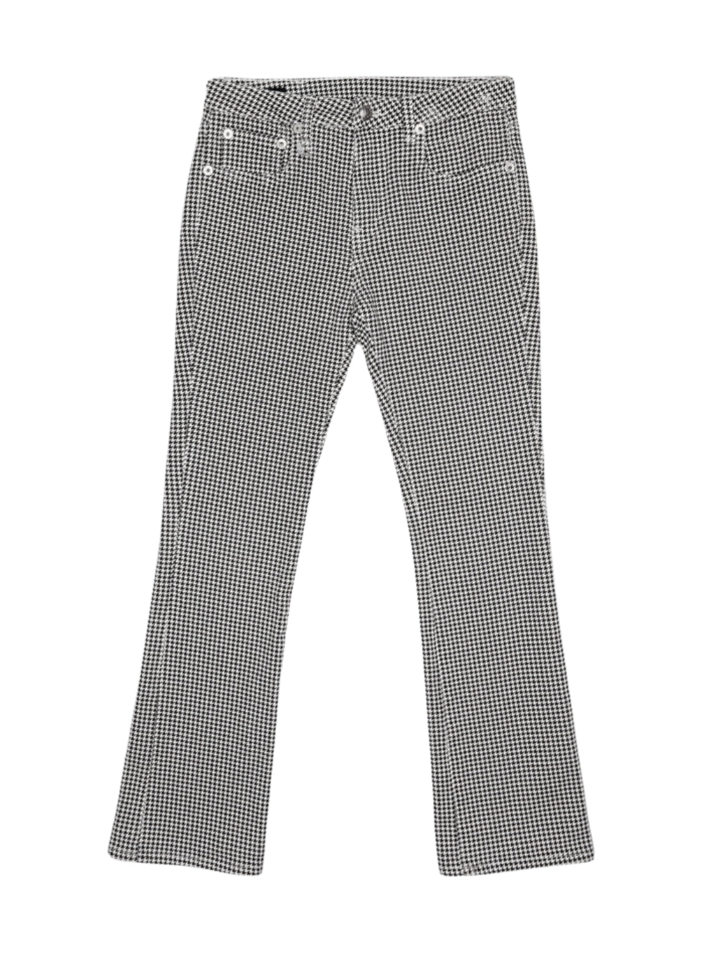 R13 | Kick Fit Jean in Houndstooth