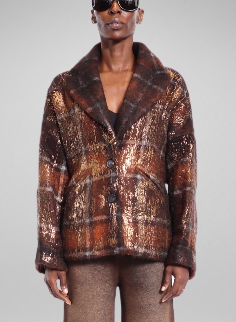 AVANT TOI | Woven Jacket With Laminated Detailing