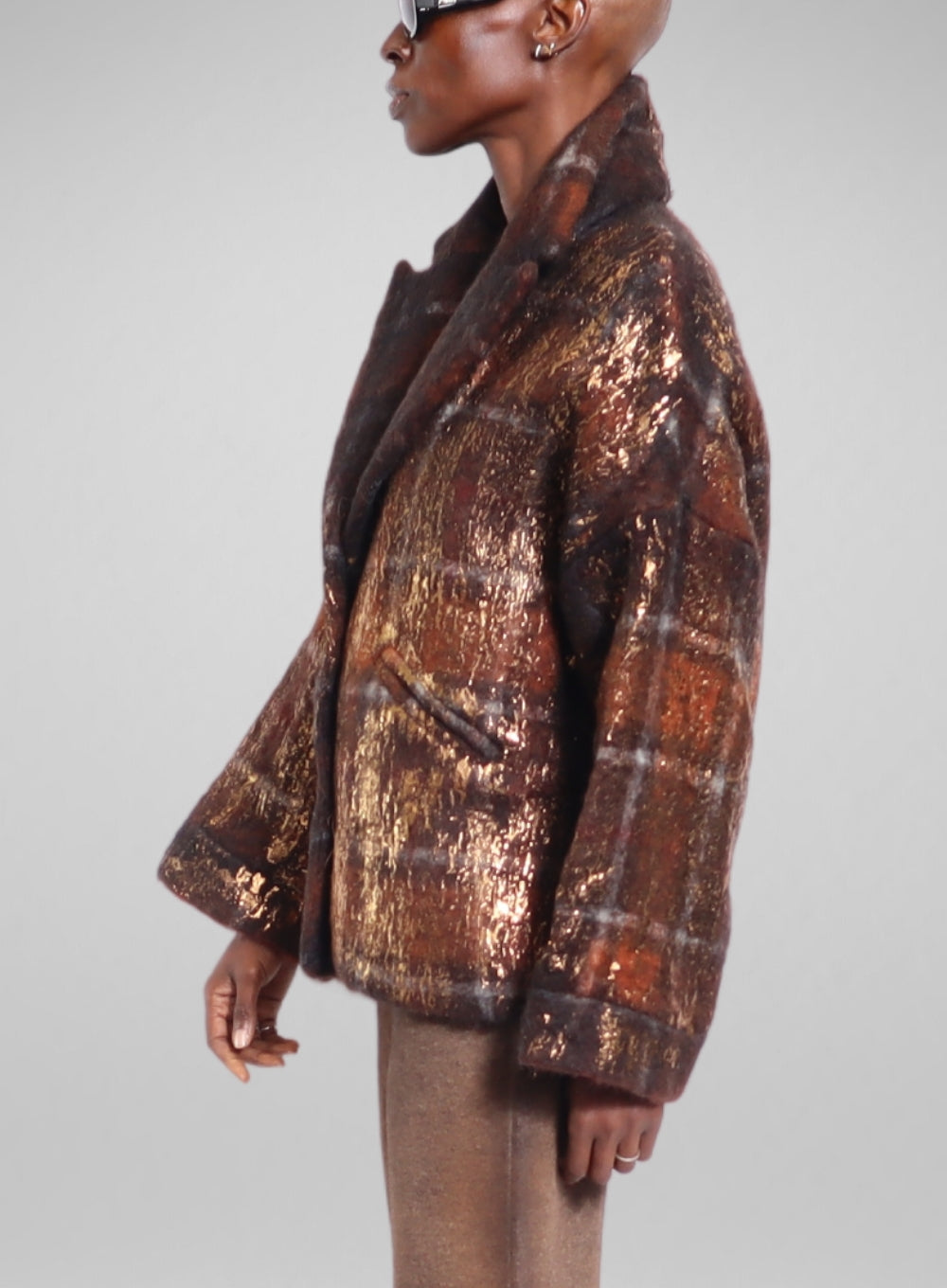 AVANT TOI | Woven Jacket With Laminated Detailing