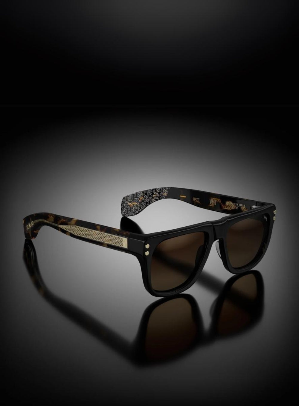 HOORSENBUHS | Model VIII Black Tortoise Frame Sunglasses