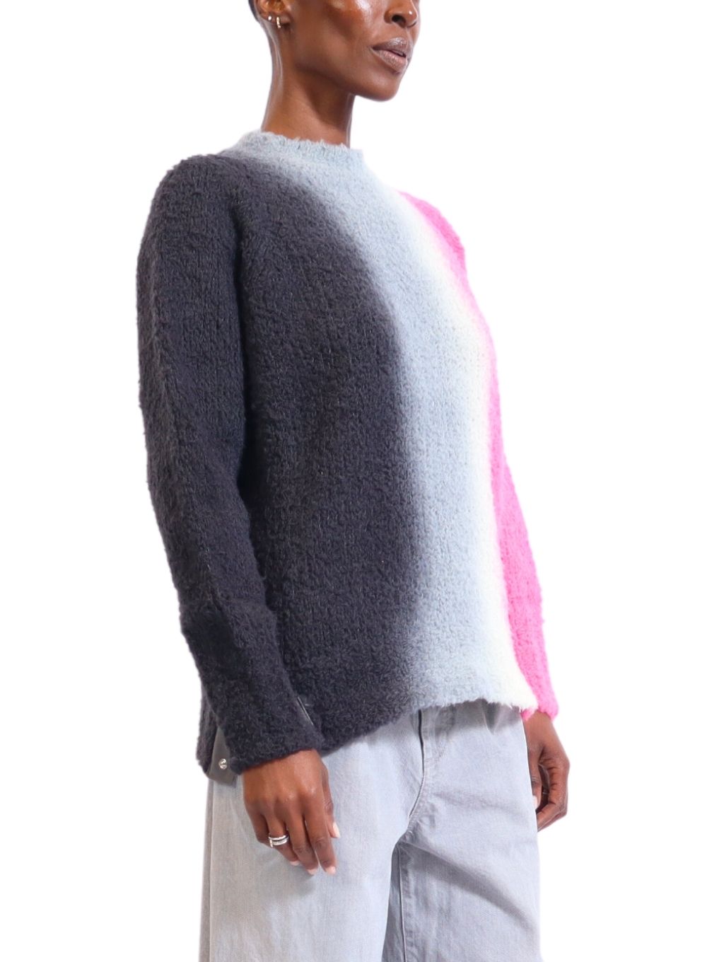 Louis Vuitton Vintage Open Knit Mohair Sweater