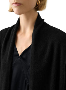 WHITE + WARREN | Cashmere Cropped Trapeze Cardigan