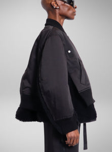 SACAI X SPIEWAK | Shearling Blouson