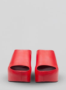 MARNI | Leather Platform Slides