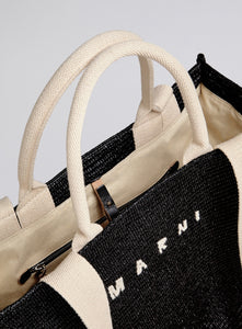 MARNI | Large Raffia Basket Tote