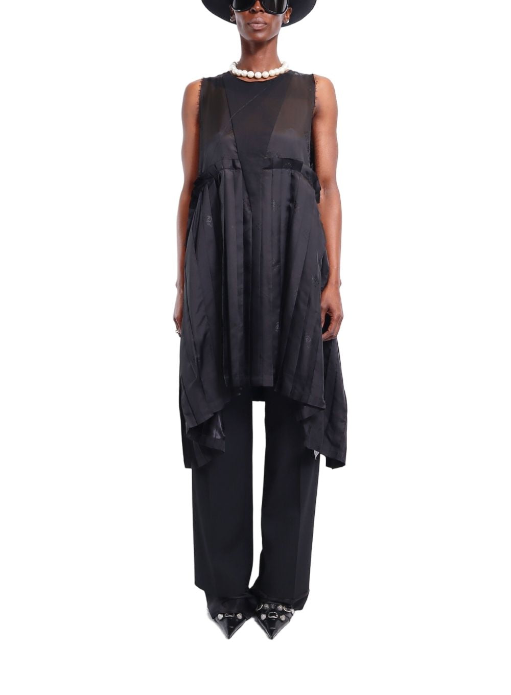 MM6 by MAISON MARGIELA | Sleeveless Pleated Midi Dress – Joan Shepp