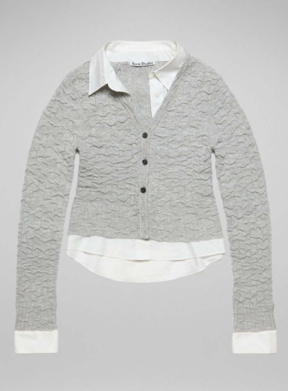 ACNE STUDIOS | Layered Knit Cardigan