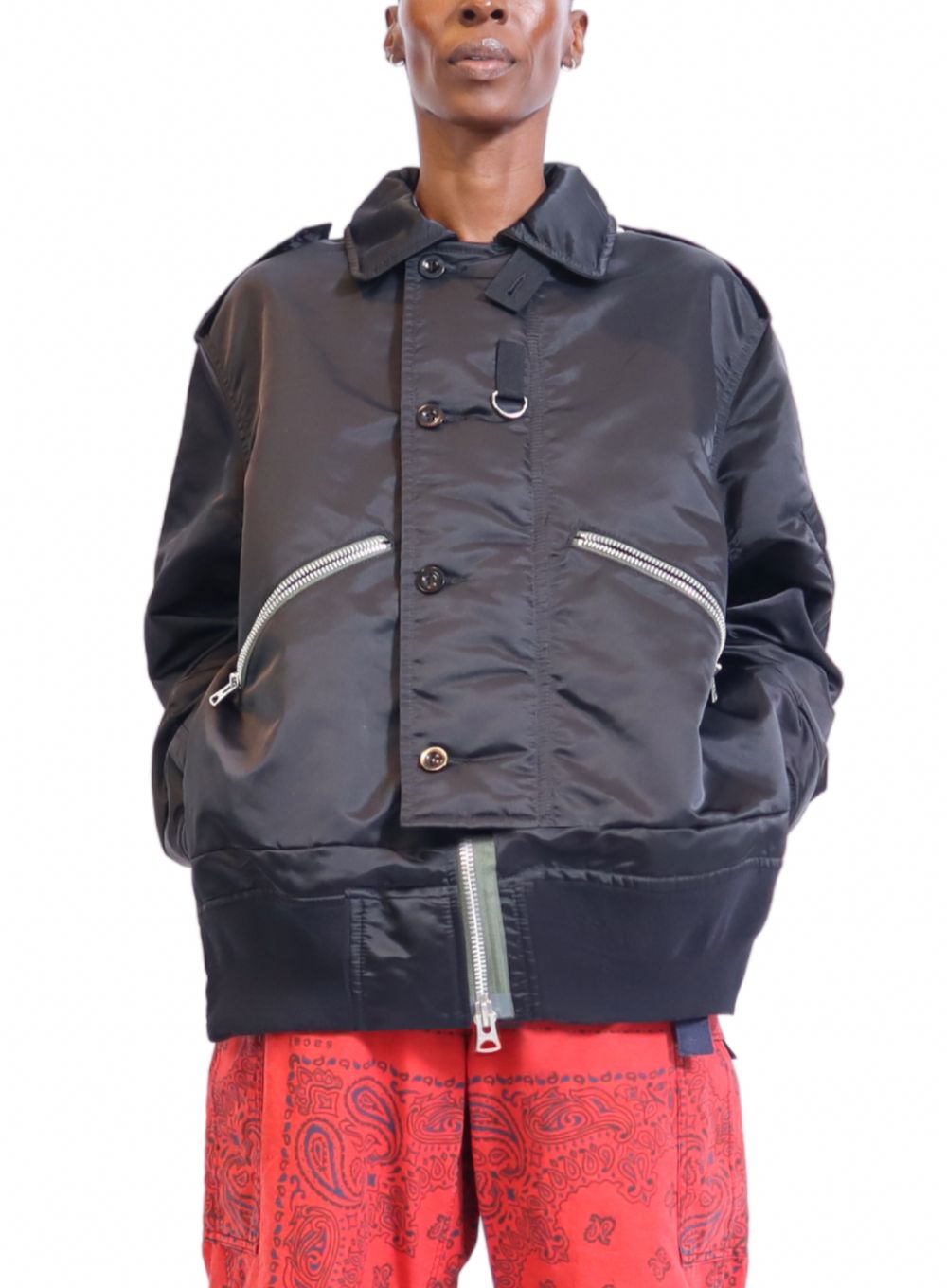 SACAI MAN | Nylon Twill Blouson