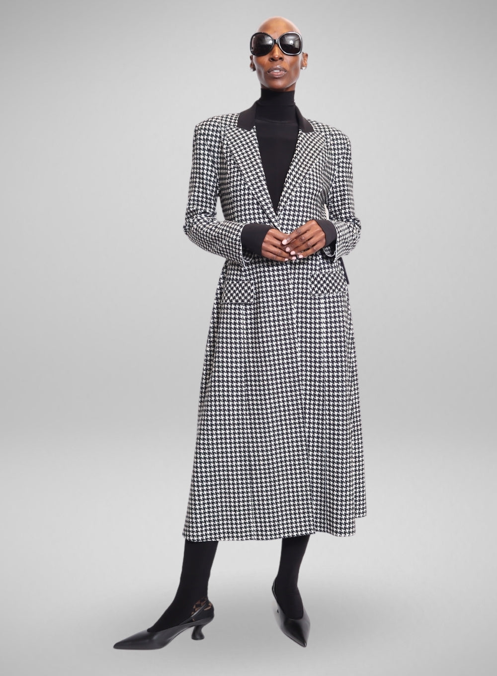 NORMA KAMALI | Single Breasted Boy Fit Riding Coat