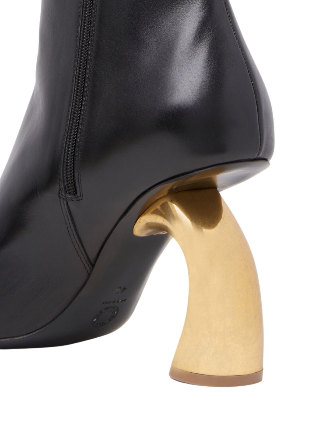 Dries van cheap noten gold boots