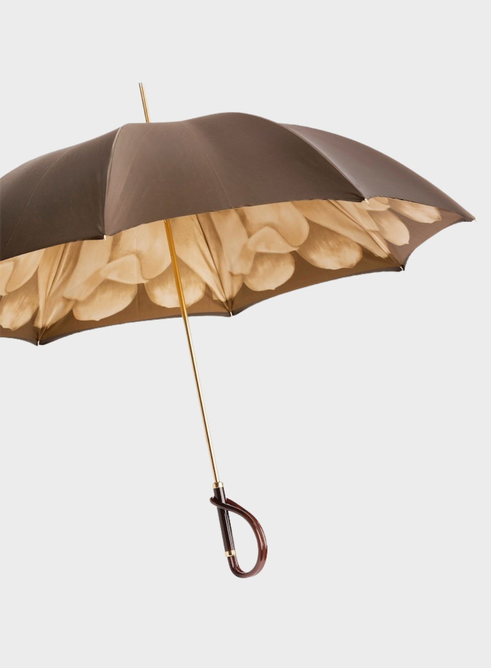 PASOTTI | Double Umbrella With Dahlia Lining