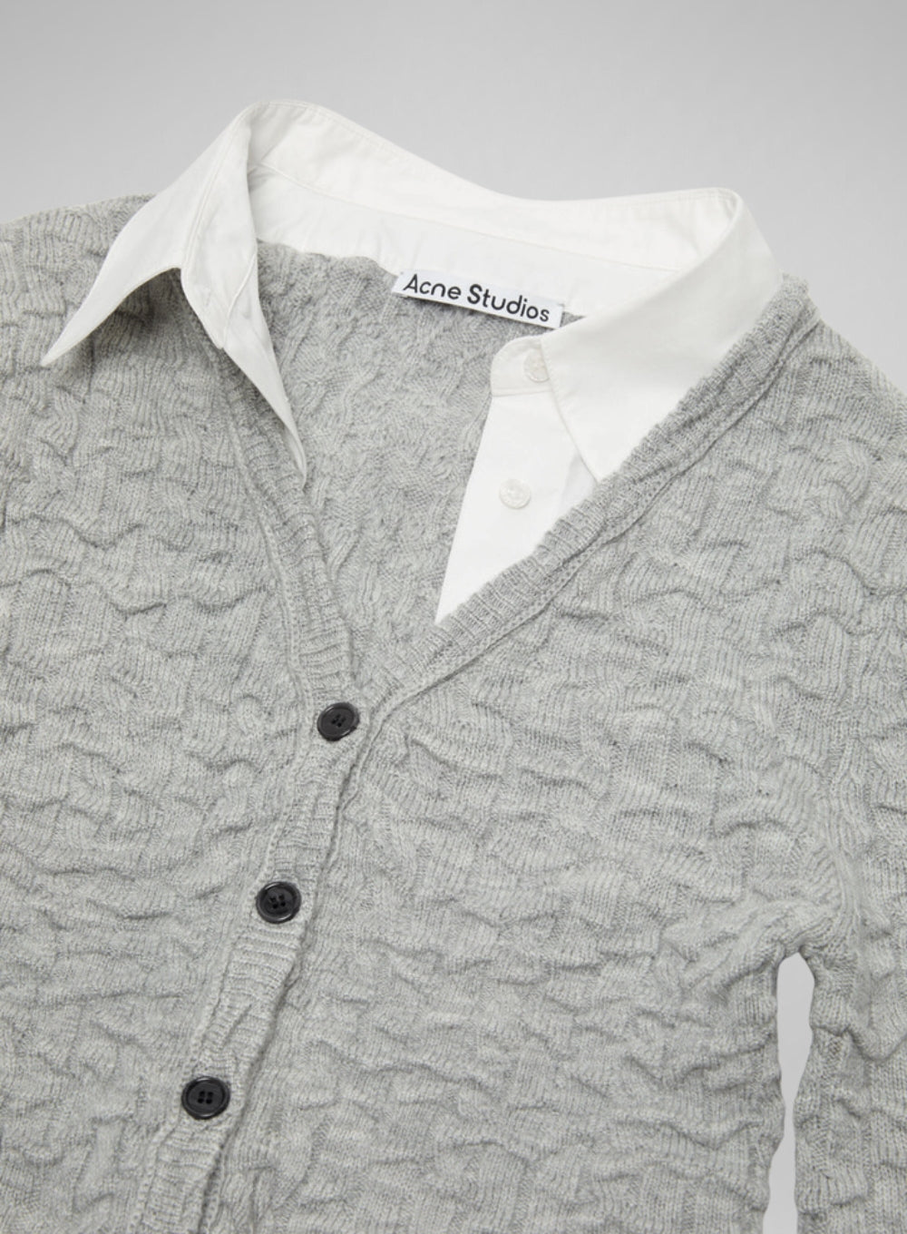 ACNE STUDIOS | Layered Knit Cardigan