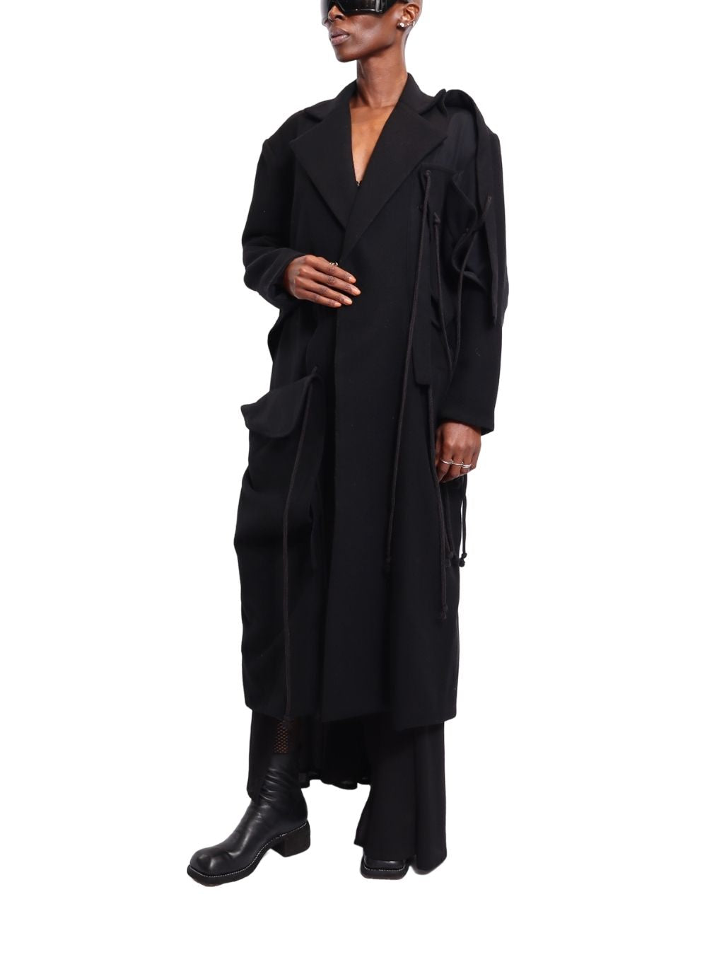 YOHJI YAMAMOTO | Long Cut-Out Coat – Joan Shepp