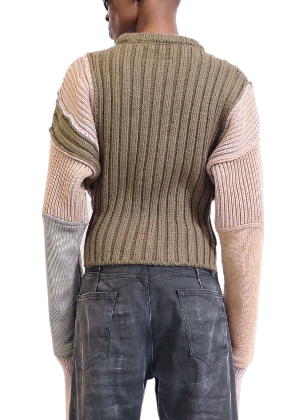 MM6 by MAISON MARGIELA | Two-Tone Crewneck Sweater – Joan Shepp