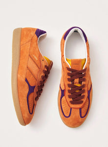 ALOHAS | Tb. 490 Rife Orange Leather Sneakers