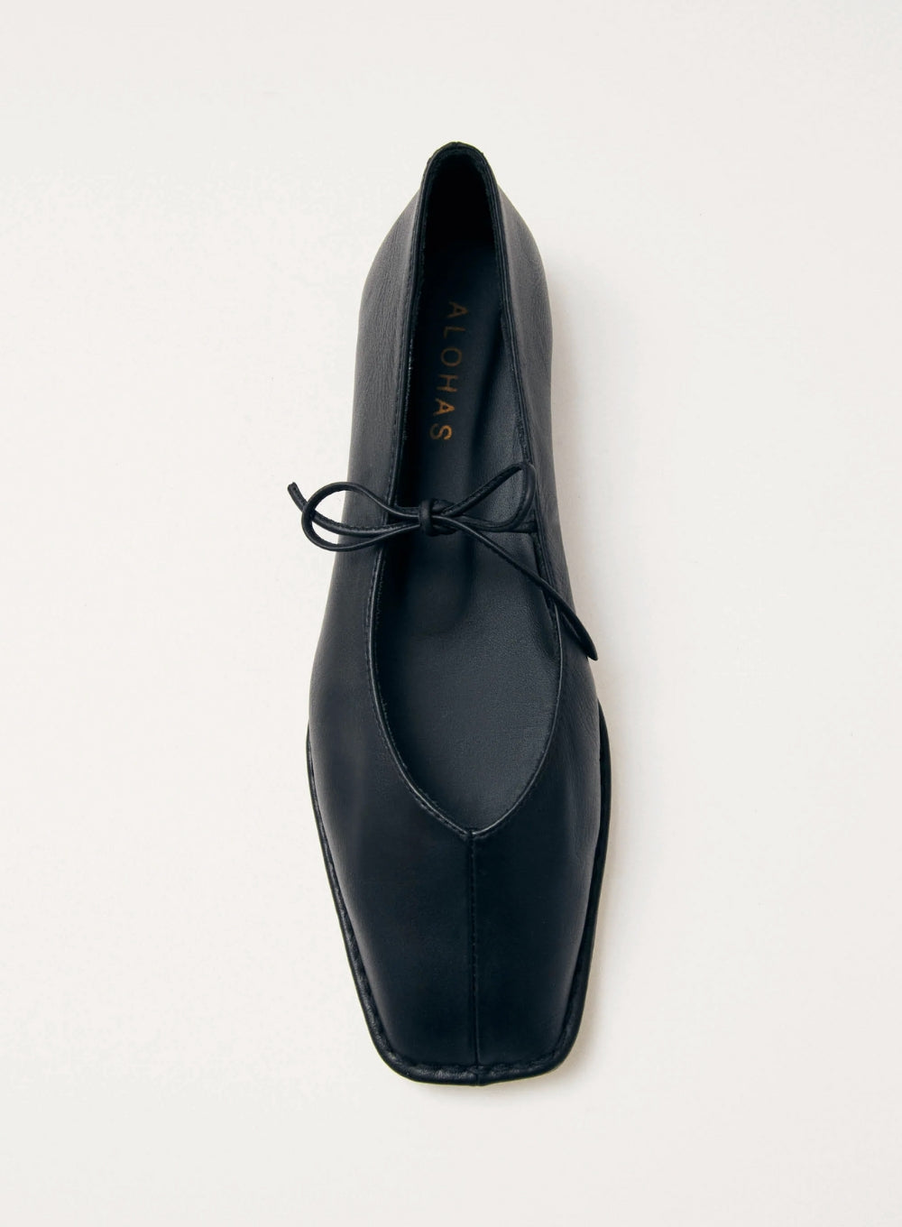 ALOHAS | Sway Black Flats