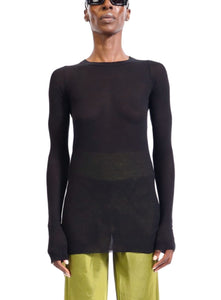 RICK OWENS | Long Sleeve Ribbed Tee – Joan Shepp