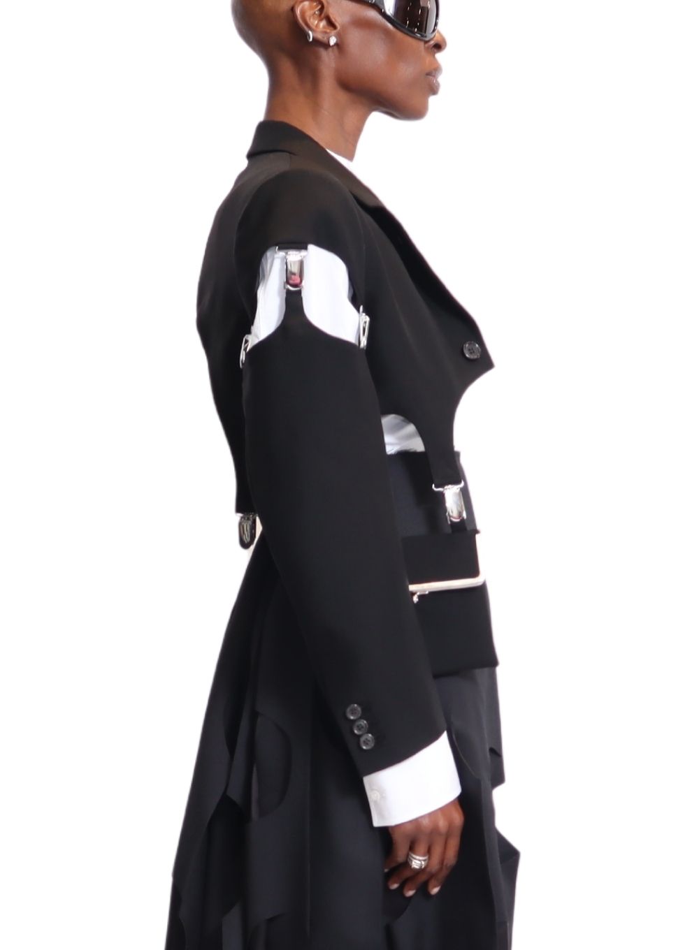 NOIR KEI NINOMIYA  Jacket With Detachable Sleeves & Purse Pockets – Joan  Shepp