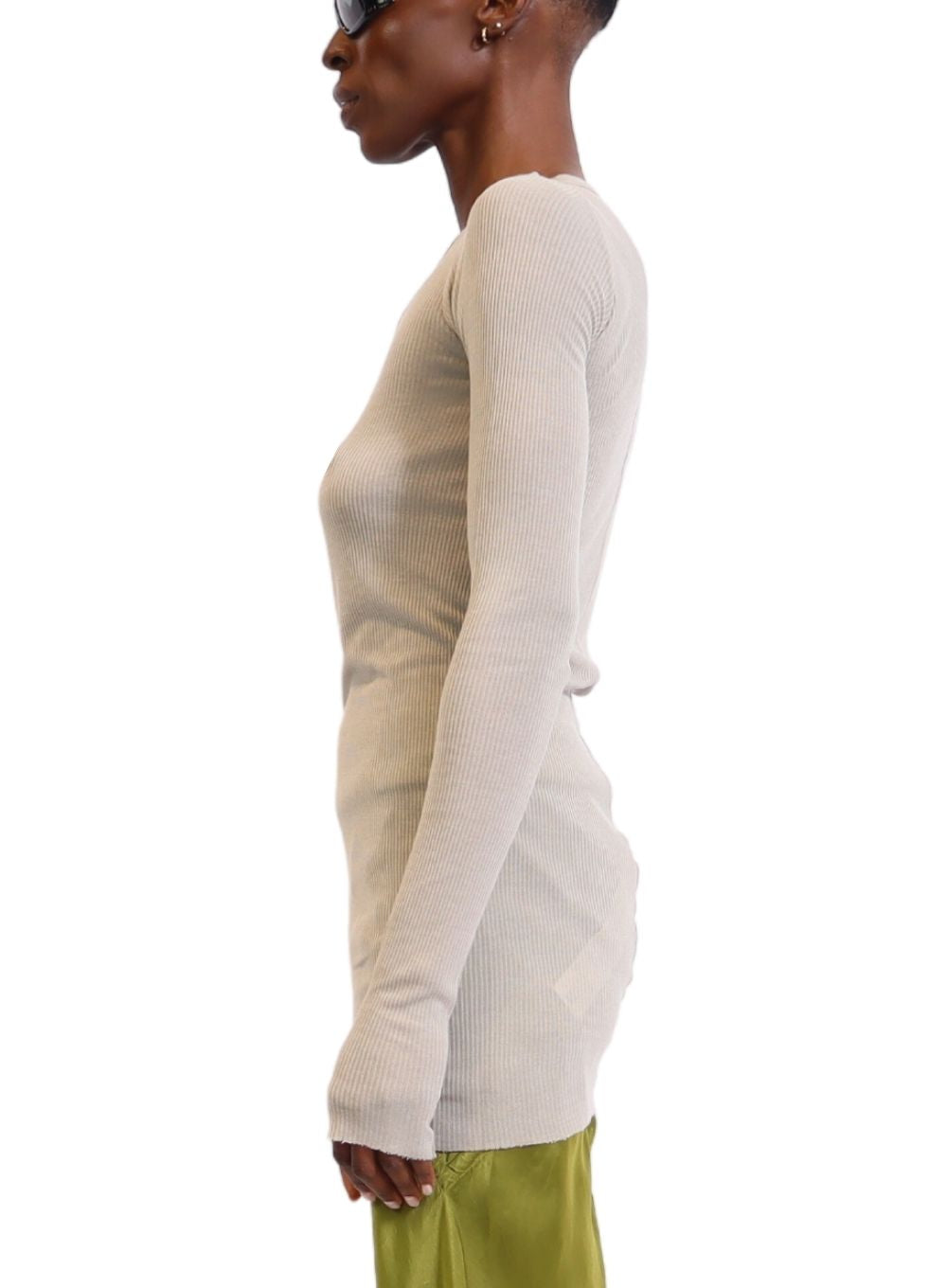 RICK OWENS | Long Sleeve Ribbed Tee – Joan Shepp