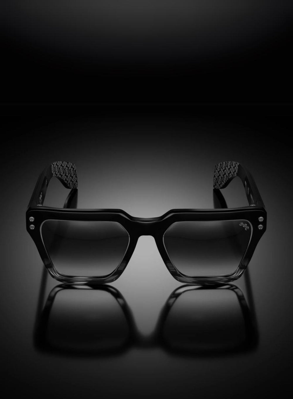HOORSENBUHS | Model X Black & Grey Tortoise Frame Sunglasses