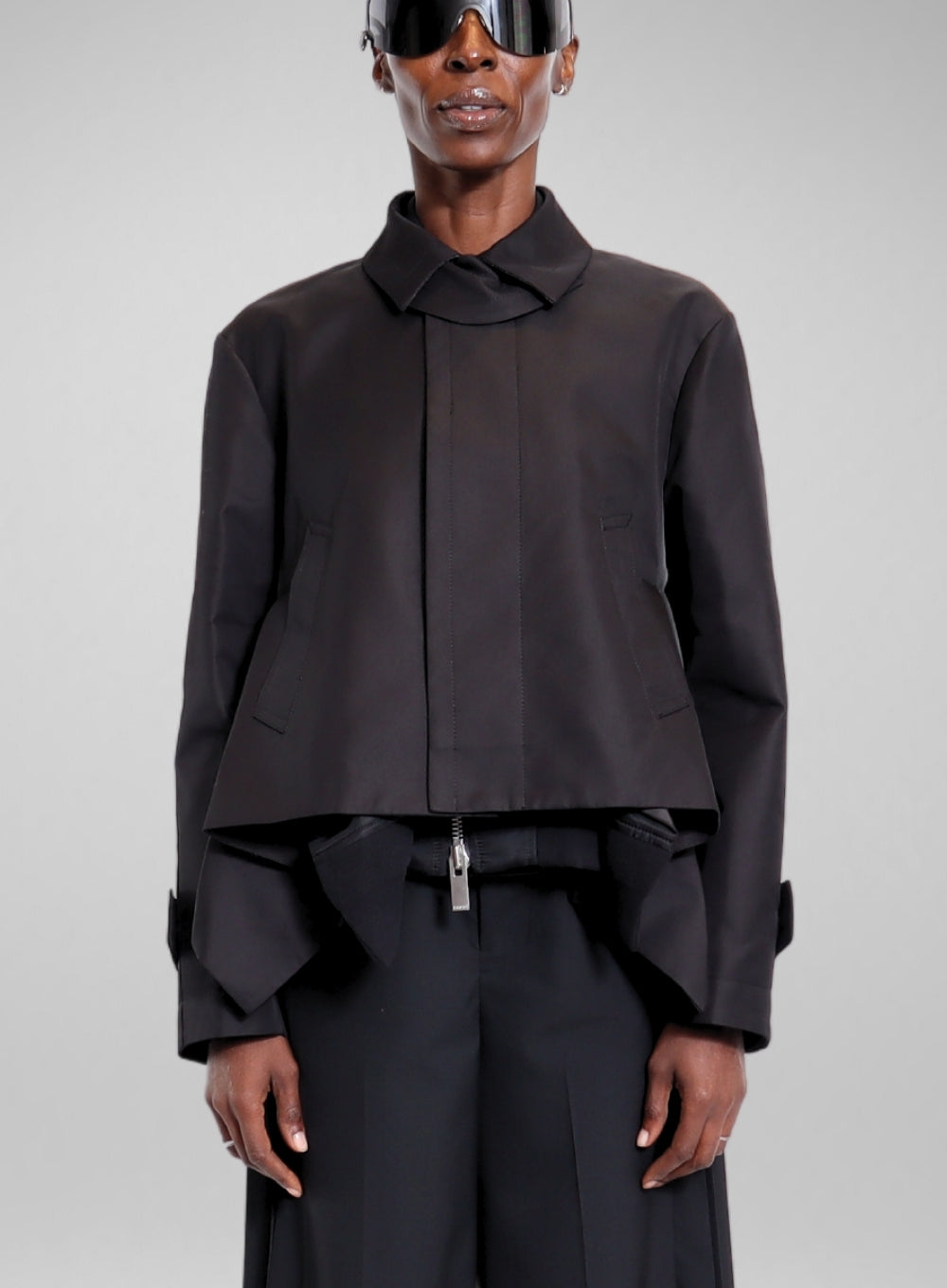 SACAI | Cotton Gabardine Nylon Twill Mix Blouson