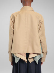 SACAI | Cotton Gabardine Nylon Twill Mix Blouson