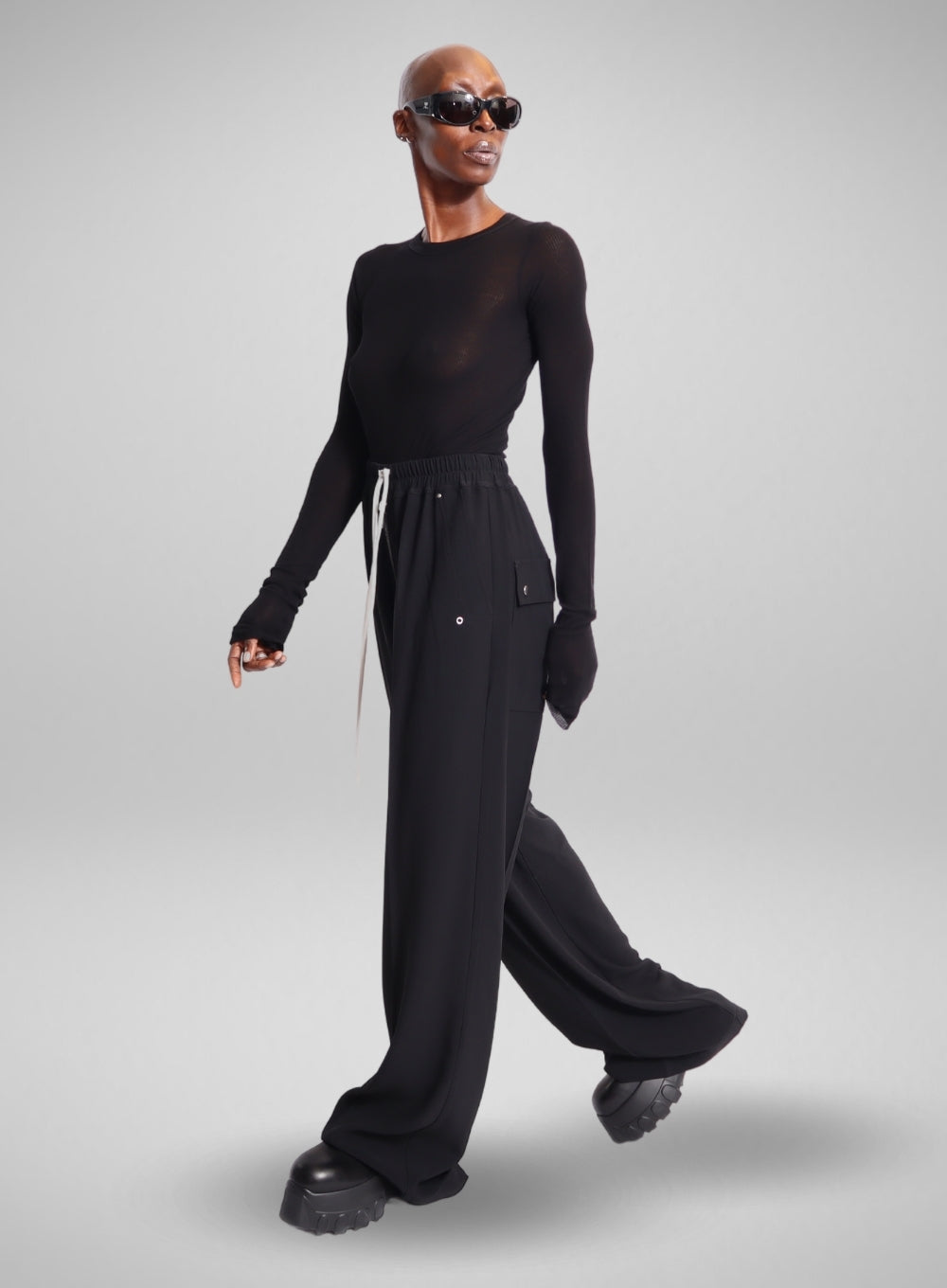 RICK OWENS | Wide-Leg Bela Pants