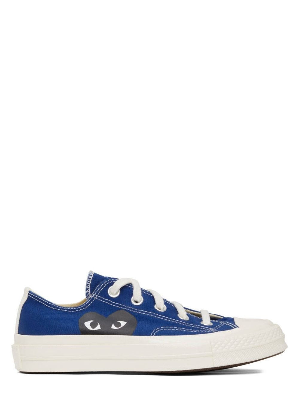 Comme des garcons shop converse blue heart