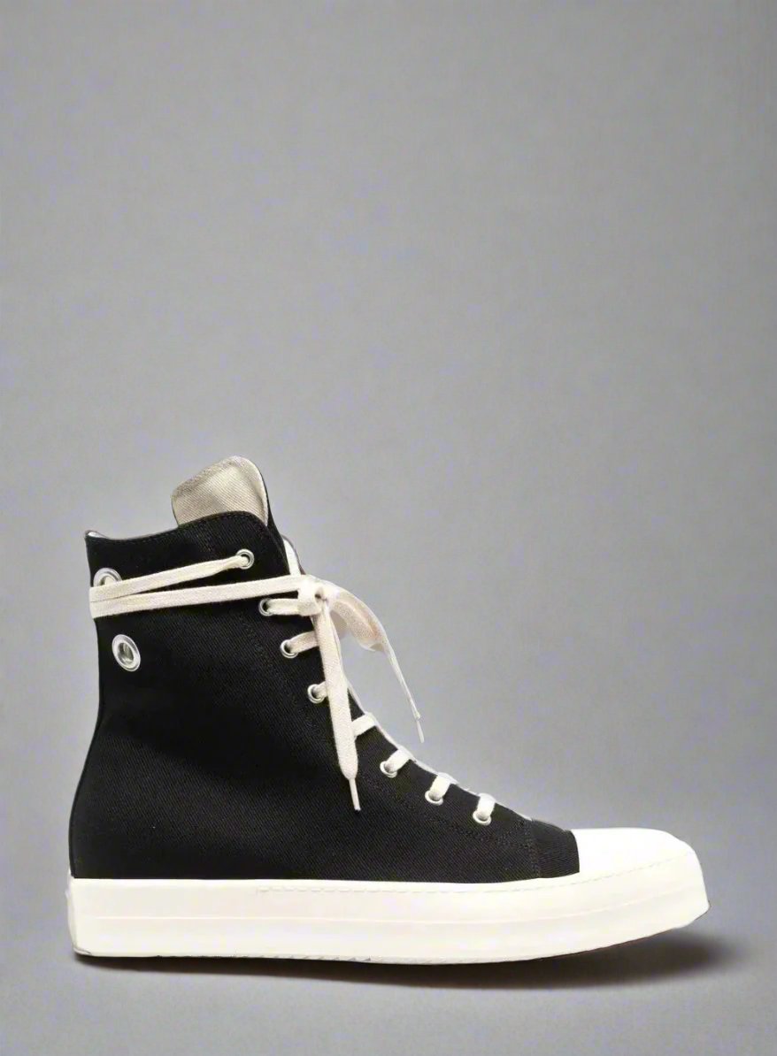 RICK OWENS DRKSHDW | Denim High Top Sneakers