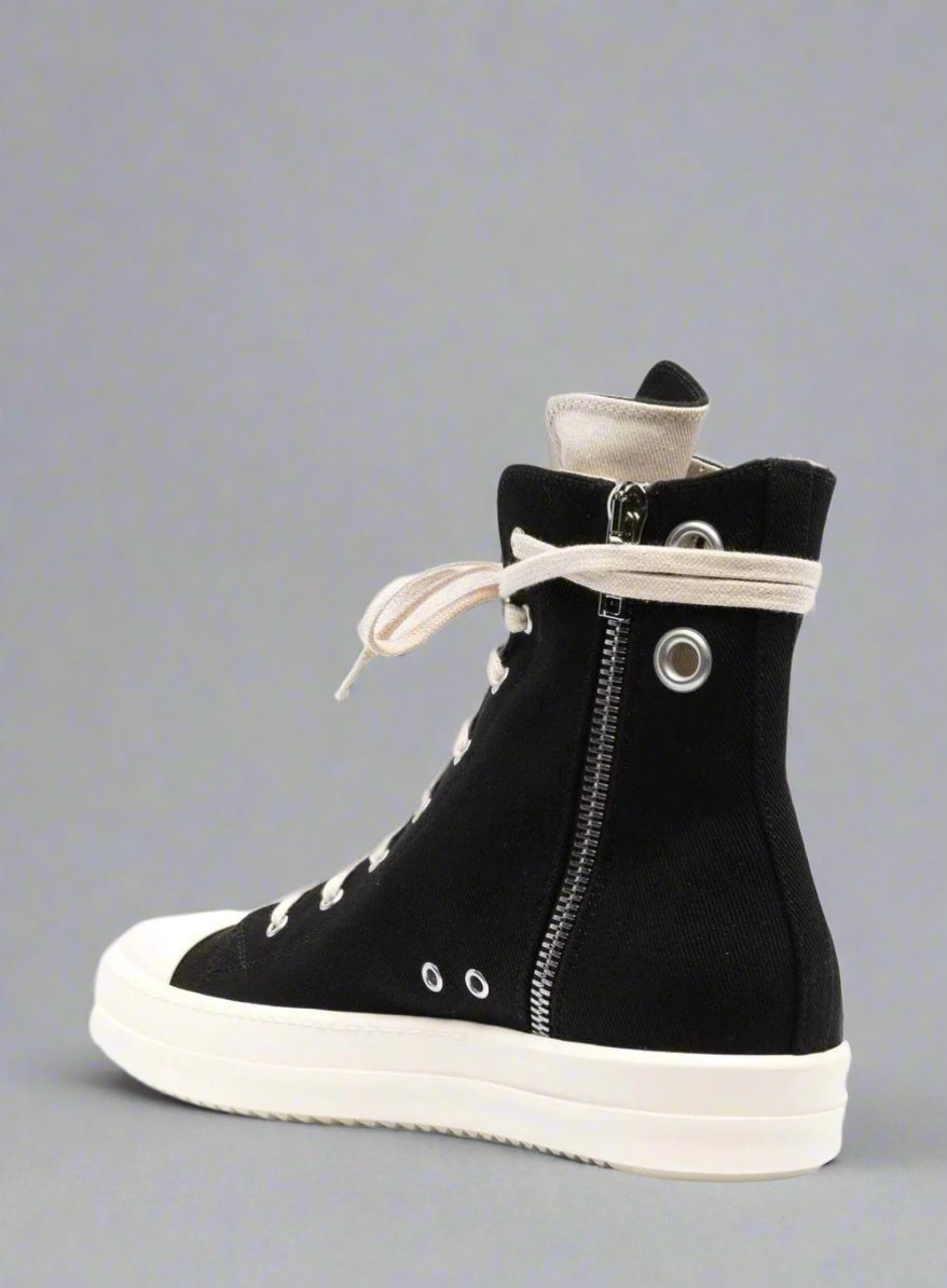 RICK OWENS DRKSHDW | Denim High Top Sneakers